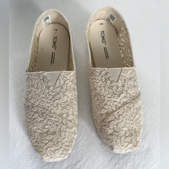 TOMS Natural Botanical Lace Wmn Alpargata - Picture 2 of 7